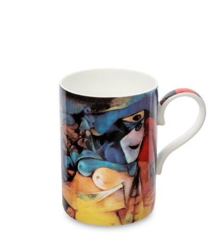 JK-297 Кружка "Абстракция" (Astrazione Pavone)