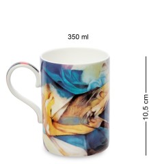JK-297 Кружка "Абстракция" (Astrazione Pavone)