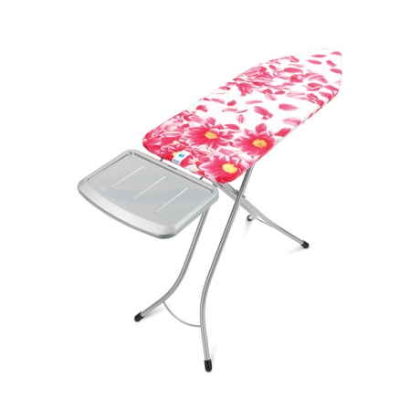 Гладильная доска 124х45 см (С), Розовый сантини Brabantia