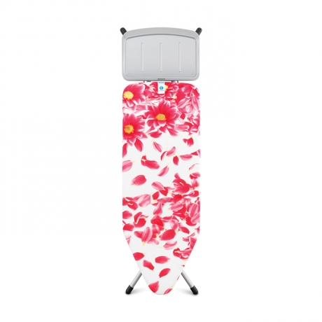 Гладильная доска 124х45 см (С), Розовый сантини Brabantia