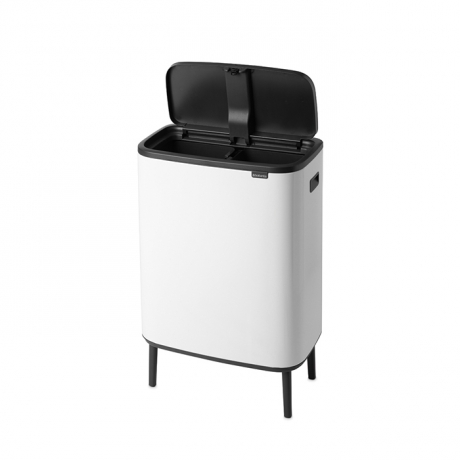 Мусорный бак Touch Bin Bo Hi (2 х 30 л), Белый Brabantia