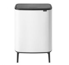 Мусорный бак Touch Bin Bo Hi (2 х 30 л), Белый Brabantia