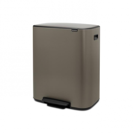 Мусорный бак Bo с педалью (60 л), Платиновый Brabantia