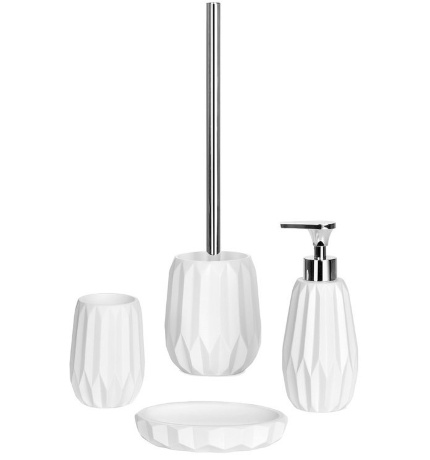 Мыльница Geometric White, Andrea House