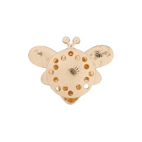 Брошь Пчела XZ1266.2 BW/G Shadore