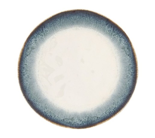Тарелка закусочная Nuances, синяя, 21 см. Easy Life