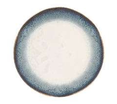 Тарелка закусочная Nuances, синяя, 21 см. Easy Life