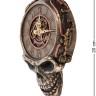 WS-1066 Часы настенные в стиле Стимпанк "Череп"