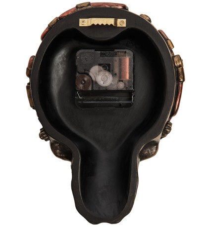 WS-1066 Часы настенные в стиле Стимпанк "Череп"