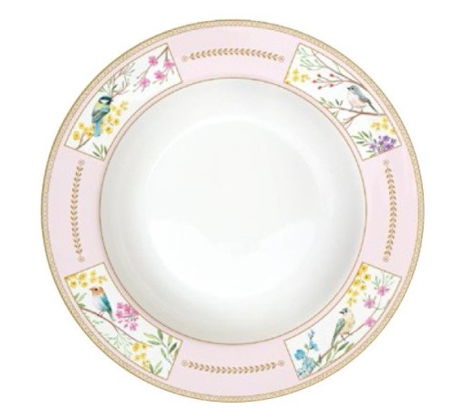 Тарелка суповая Пение птиц, 21,5 см. Easy Life