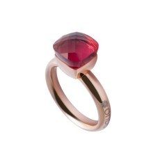 Кольцо Firenze light fuchsia, 16 мм. Qudo