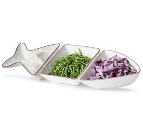 Менажница, 33x11x4,5 см. "Рыба" Kitchen SagaForm