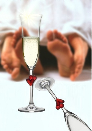 Бокал для шампанского L'Amour, Stolzle, 175 мл.