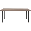 Стол Ravello, коллекция "Равелло" 180*76*90, Палисандр, Сталь, Коричневый