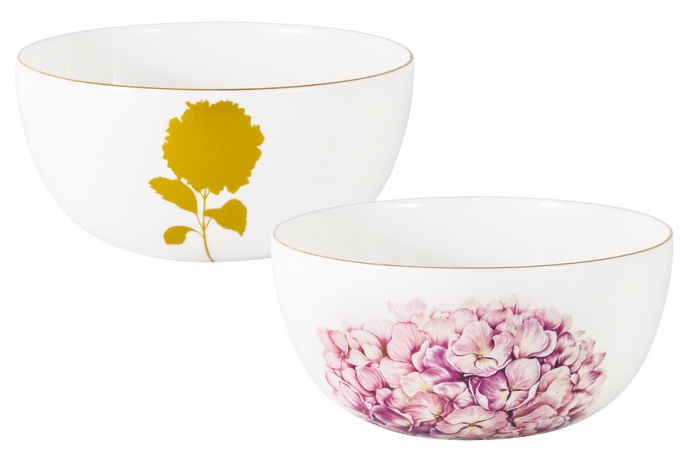 Салатник Гортензия, 14 см. 0,75 л. Emily