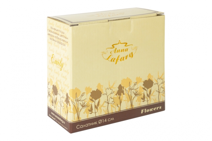 Салатник Гортензия, 14 см. 0,75 л. Emily