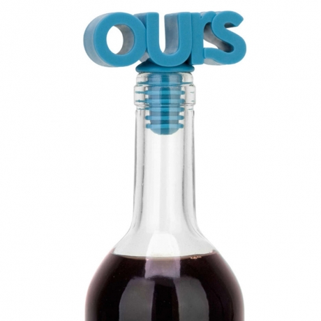 Пробка для бутылки и маркеры для бокалов Ours&mine