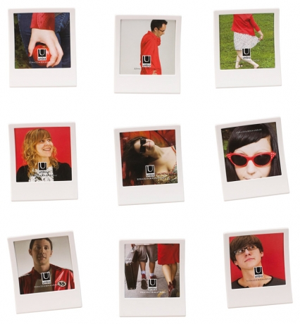 Набор из 9 фоторамок Snap 9х9 см, белый, Umbra