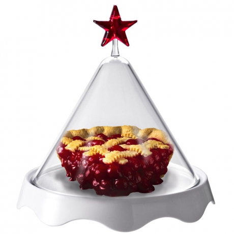 Тортовница подарочная Merry Tray малая белая