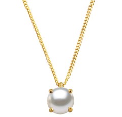 Колье MANNY SG WHITE PEARL Dyrberg Kern