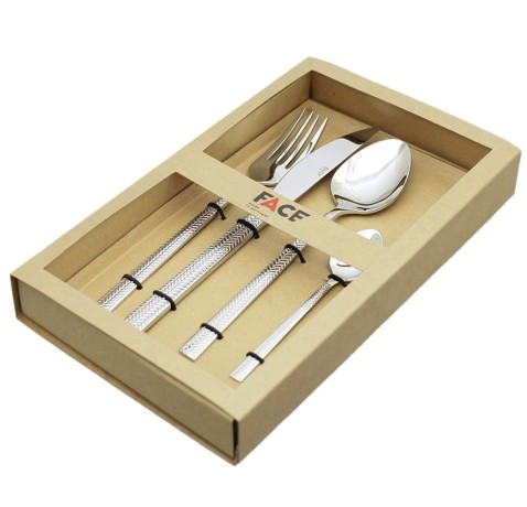 Набор столовых приборов, 4 шт. HERA Face
