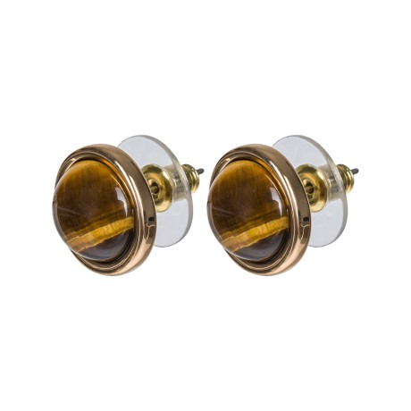 Пусеты TIGER EYE