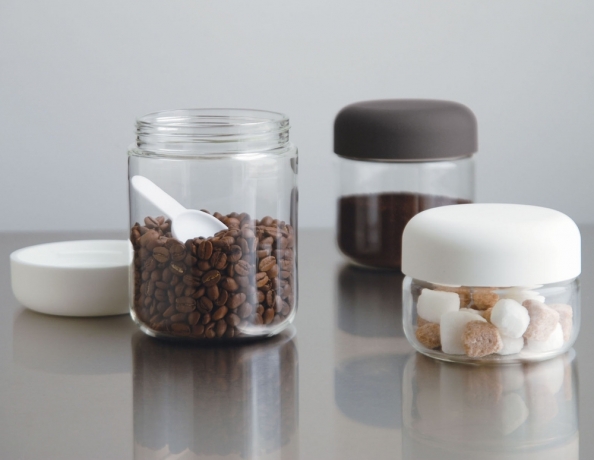 Емкость для хранения Cylin коричневая, 750 мл, Kinto