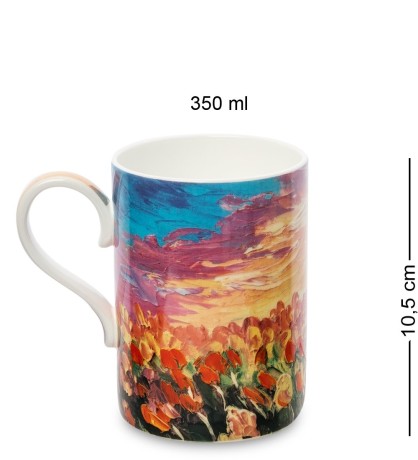 JK-298 Кружка "Тюльпаны" (Tulipani Pavone)