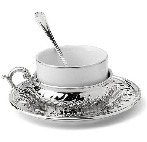 Чайный набор Stradivari Gamma, серебро