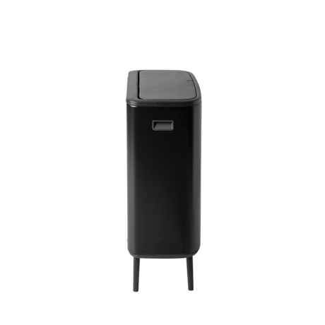 Мусорный бак Touch Bin Bo Hi (2 х 30 л), Черный матовый Brabantia