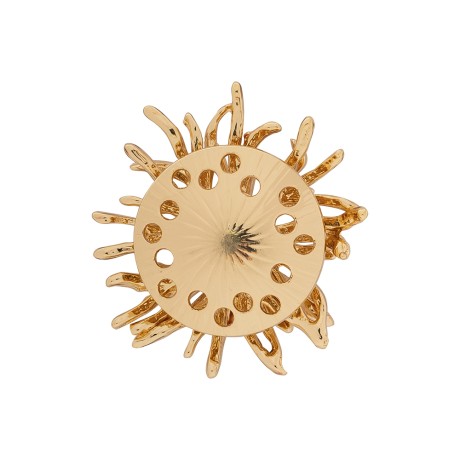 Брошь Астра XZ1060.6 R/G Shadore