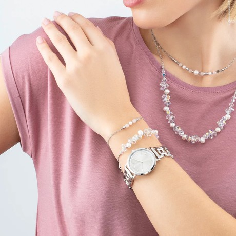 Браслет White-Silver 1124/30-1417 Coeur de Lion