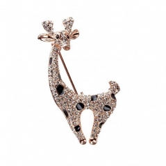 Брошь Жираф FAN-04963 RG Shadore