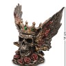WS-1067 Статуэтка "Крылатый череп в короне"