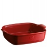 Квадратная форма для запекания Emile Henry, 28x23 см., 2,05 л. гранат