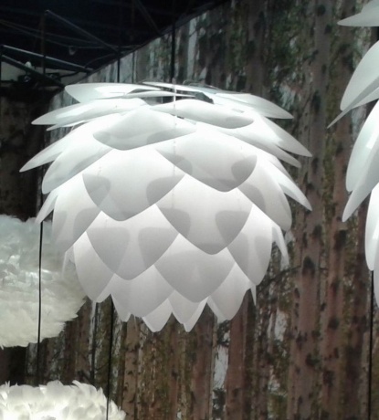 Плафон Silvia white, 50х41 см. Umage