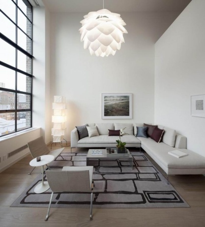 Плафон Silvia white, 50х41 см. Umage