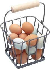 Корзина для хранения яиц, 16x16x13,5 см. Living Nostalgia Kitchen Craft