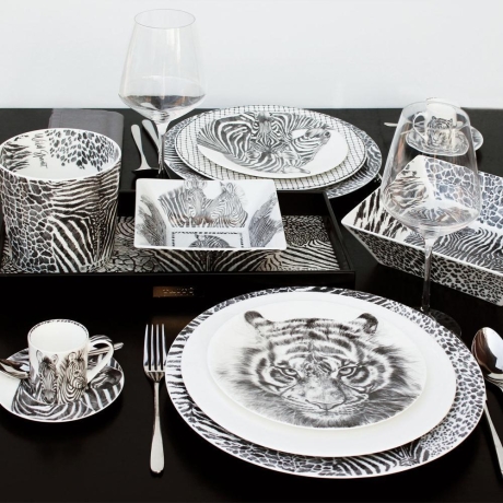 Тарелка десертная Tiger, 22 см. WILD SPIRIT Taitu