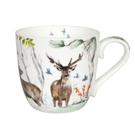 Кружка "Зимний олень" Виктория Лоу Koenitz