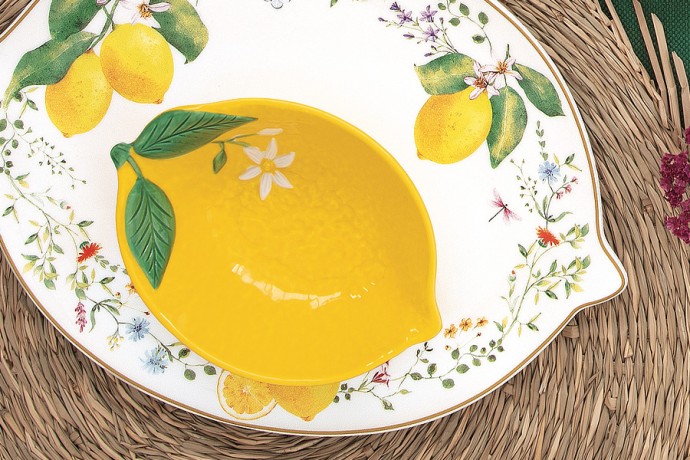 Салатник Лимон, 15х11 см, 0,2 л. Easy Life