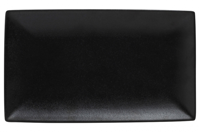 Блюдо прямоугольное Икра, 34,5 см. чёрная Maxwell & Williams