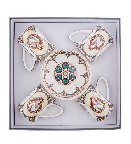 JK- 55 Чайный набор на 4 перс."Габриэлла" (Pavone)