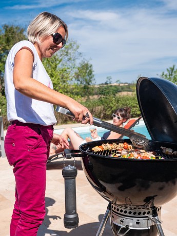 Мельница для перца BBQ, 30 см. цвет графит, Peugeot