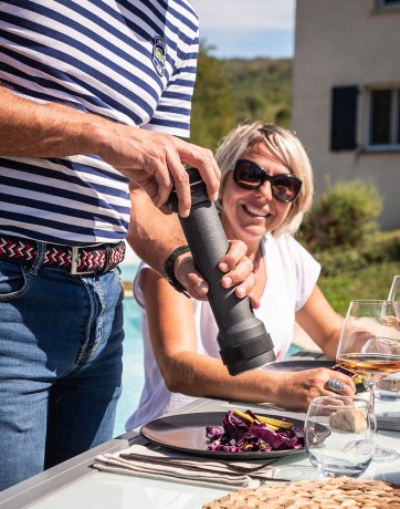 Мельница для перца BBQ, 30 см. цвет графит, Peugeot