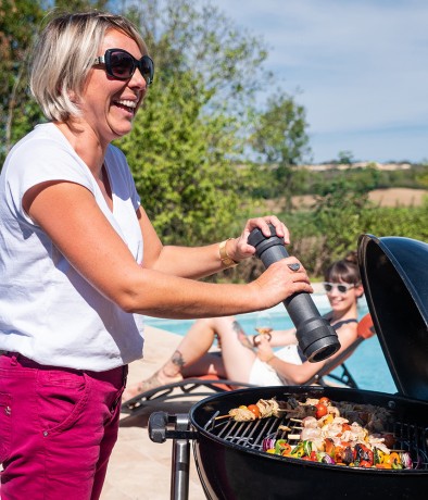 Мельница для перца BBQ, 30 см. цвет графит, Peugeot