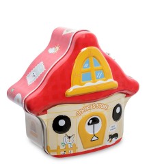 BX- 53/2 Металлическая копилка "Пряничный домик"