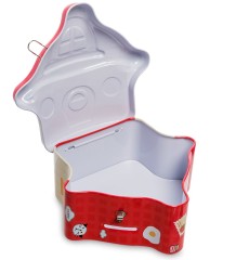 BX- 53/2 Металлическая копилка "Пряничный домик"