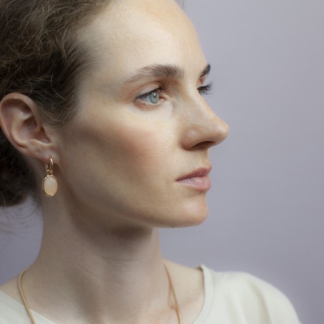 Серьги ROSE QUARTZ