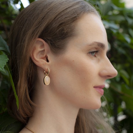 Серьги ROSE QUARTZ